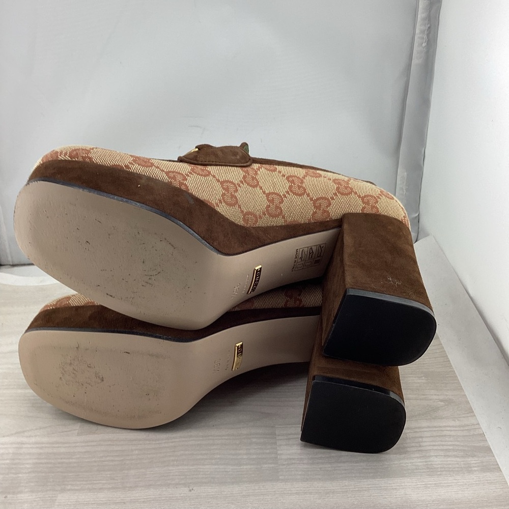 Gucci Women's Platform & Block heels,featuring the horsebit hardware. - Picture 5 of 6